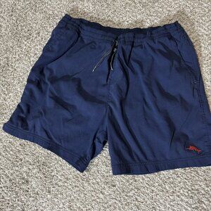 Tommy Bahama Swim Trunks Shorts Men's Size M Blue Drawstring Marlin Logo